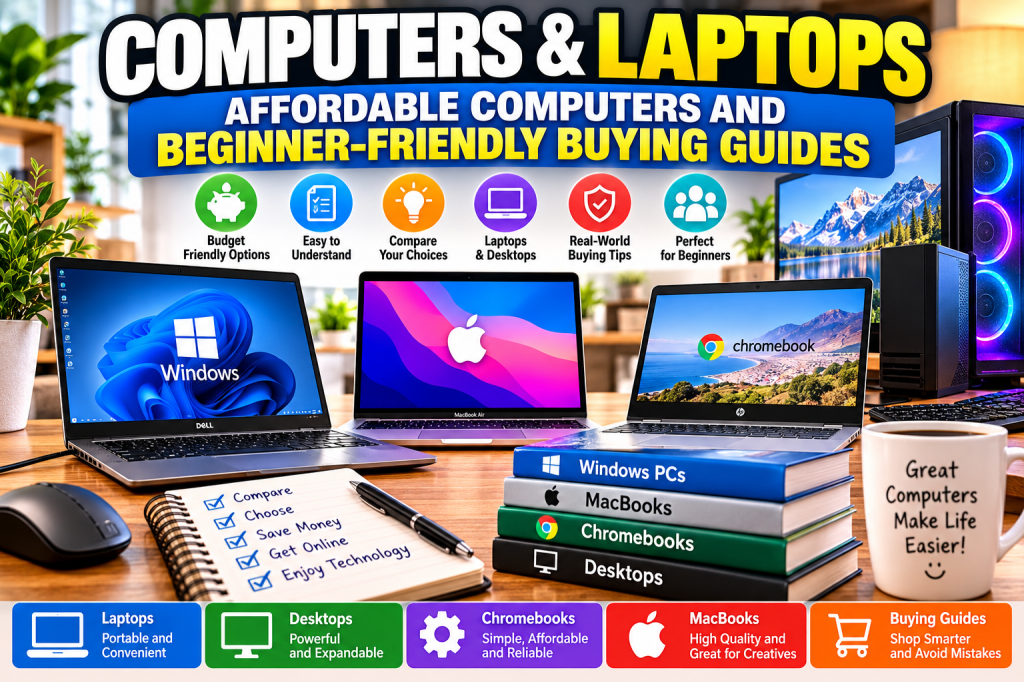 Computers & Laptops: How to Choose an Affordable Computer That’s Right for You